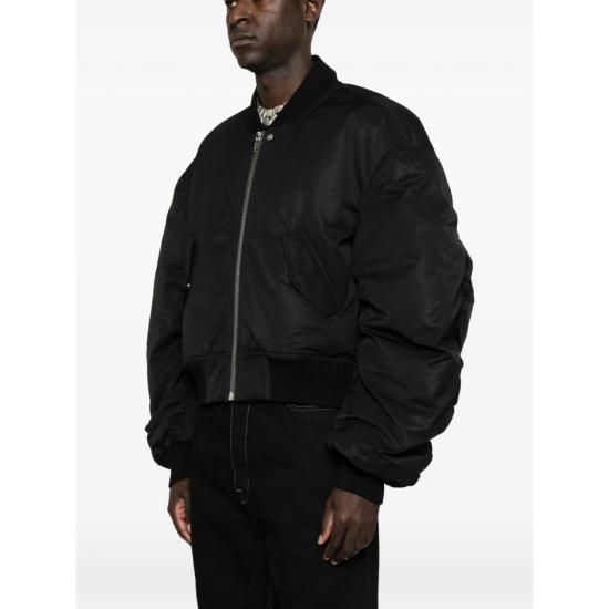 26FW 릭 오웬스 봄버 자켓 RU02F4792 MUD2 09 BLACK - RICK OWENS