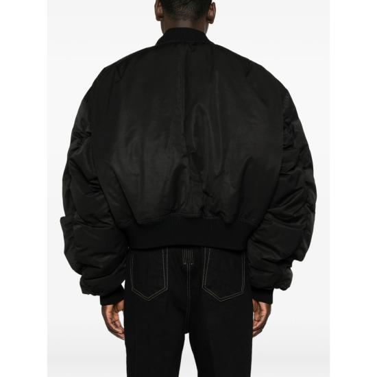 26FW 릭 오웬스 봄버 자켓 RU02F4792 MUD2 09 BLACK - RICK OWENS