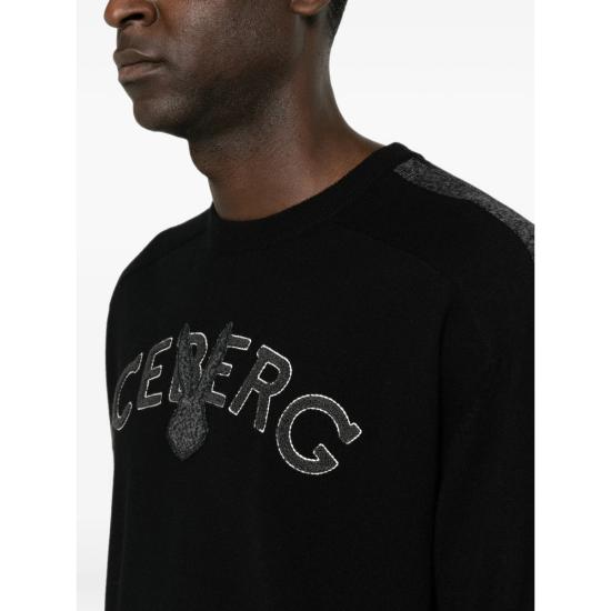 26FW 아이스 비 아이스버그 긴팔 티셔츠 A007 9004 9000 BLACK - ICE B ICEBERG