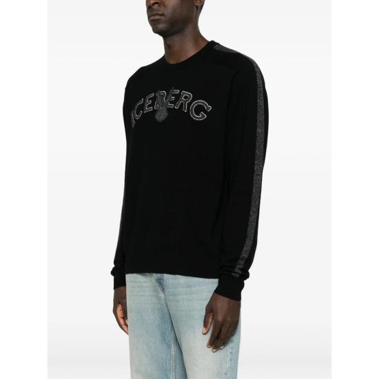 26FW 아이스 비 아이스버그 긴팔 티셔츠 A007 9004 9000 BLACK - ICE B ICEBERG