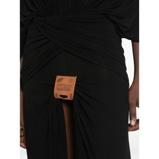 26FW 장 폴 고티에 롱 원피스 DR172 J008 00 BLACK - JEAN PAUL GAULTIER
