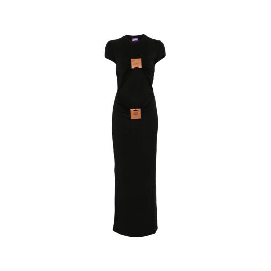 26FW 장 폴 고티에 롱 원피스 DR164 J076 00 BLACK