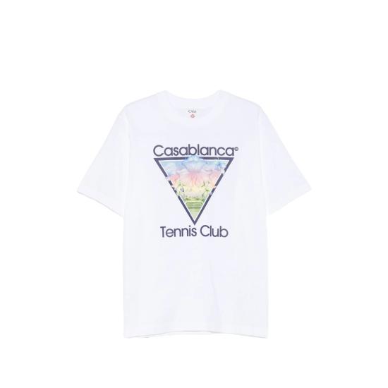 26FW 카사블랑카 탑 AW26 JTS 001 06 TENCL WHITE