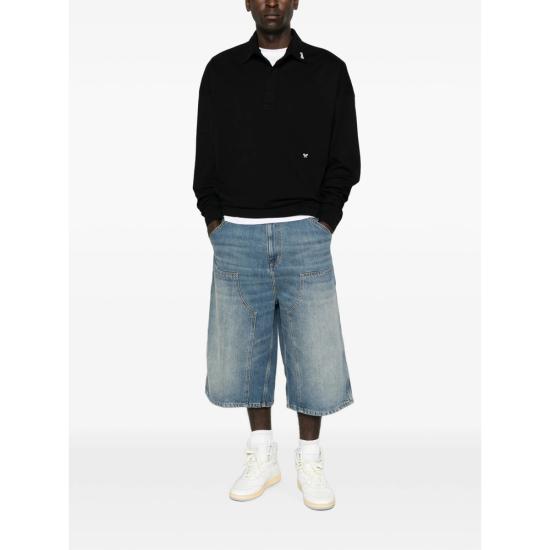 26FW 루드 폴로 티셔츠 RHFW26PO01389 C900 BLUE - RHUDE
