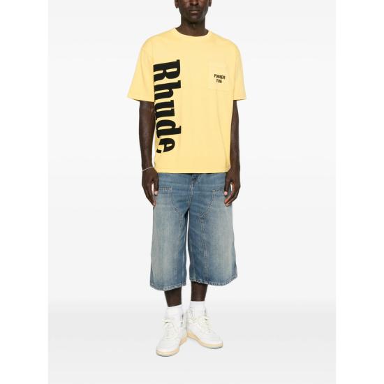 26FW 루드 탑 RHPF26TT013012 6508 YELLOW - RHUDE