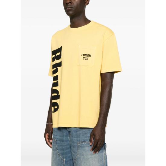26FW 루드 탑 RHPF26TT013012 6508 YELLOW - RHUDE