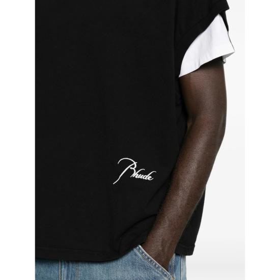 26FW 루드 탑 RHPF26TT21012 3028 BLACK - RHUDE
