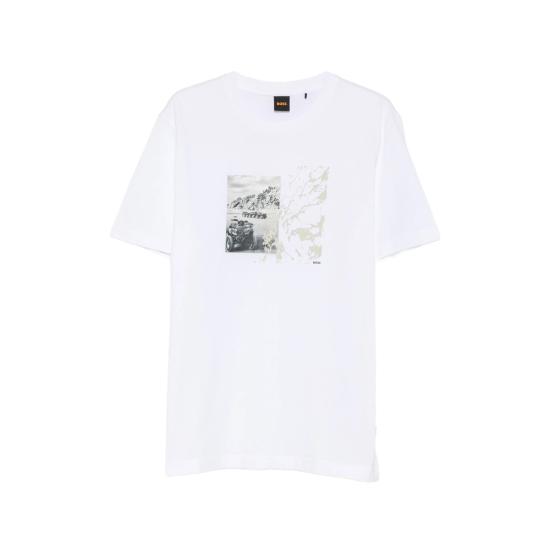 26FW 보스 탑 50566627 101 WHITE
