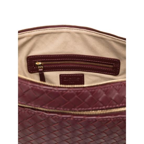 26FW 엘렘 크로스백 TROUSSE LARGE WOVEN BURGU RED - ELLEME