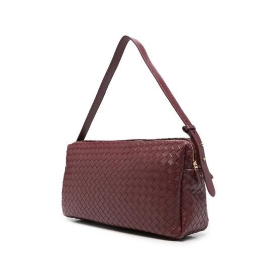 26FW 엘렘 크로스백 TROUSSE LARGE WOVEN BURGU RED - ELLEME