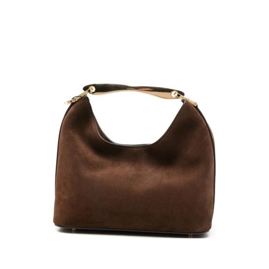 26FW 엘렘 토트백 SMALL BOOMERAN SUEDE BROWN