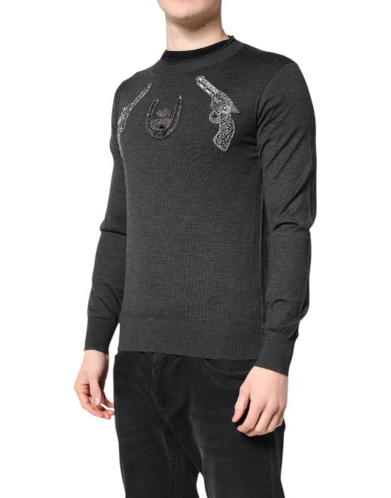  돌체앤가바나 스웨터 TSH90309 GRAY - DOLCE & GABBANA
