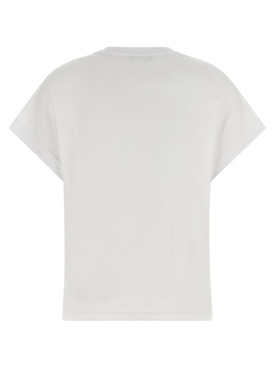 26SS 발망 반팔 티셔츠 BA333176BM WHITE - BALMAIN