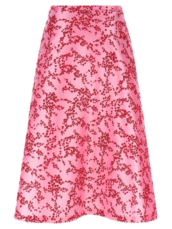 26FW 알베르타 페레티 롱 스커트 AL337375BM PINK - ALBERTA FERRETTI