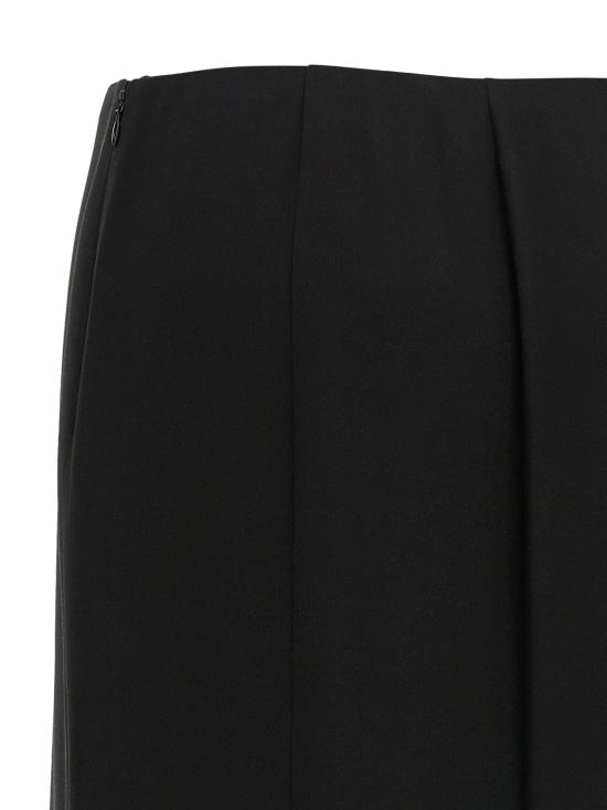 26SS 발렌티노 가라바니 롱 스커트 VA332467BM BLACK - VALENTINO GARAVANI