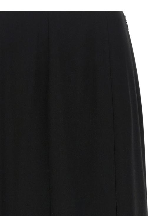 26SS 발렌티노 가라바니 롱 스커트 VA332467BM BLACK - VALENTINO GARAVANI
