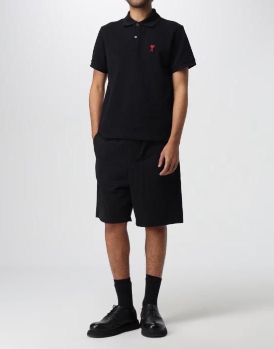  아미 숏팬츠 HSO306CO0062001 BLACK