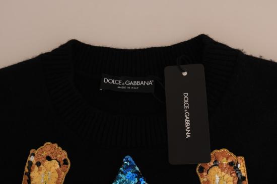 돌체앤가바나 스웨터 TSH1904 BLACK - DOLCE & GABBANA