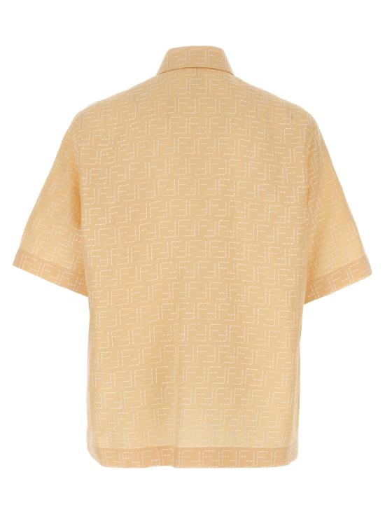  펜디 반팔 셔츠 FE309147BM BEIGE - FENDI