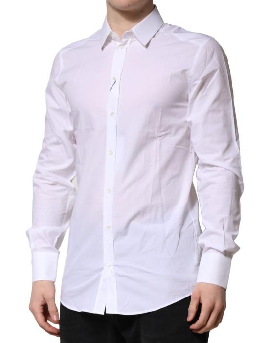  돌체앤가바나 긴팔 셔츠 TSH906713 WHITE - DOLCE & GABBANA