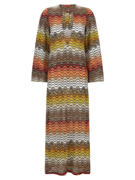 26SS 미소니 롱 원피스 MI336766BM MULTICOLOR