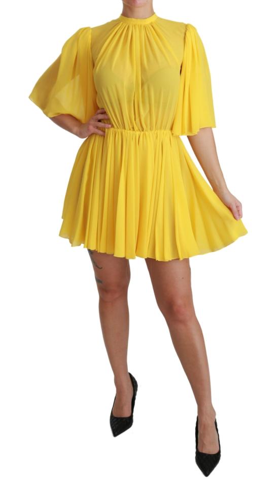  돌체앤가바나 미디 원피스 DR2516 YELLOW - DOLCE & GABBANA