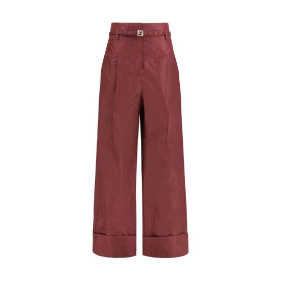 26SS 펜디 스트레이트 팬츠 FEFR6673AW7CF1UKFBB RED