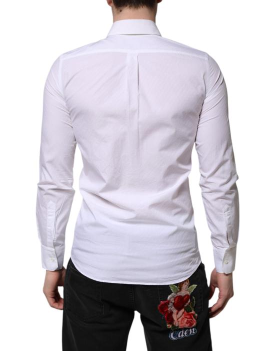 돌체앤가바나 긴팔 셔츠 TSH906928 WHITE - DOLCE & GABBANA