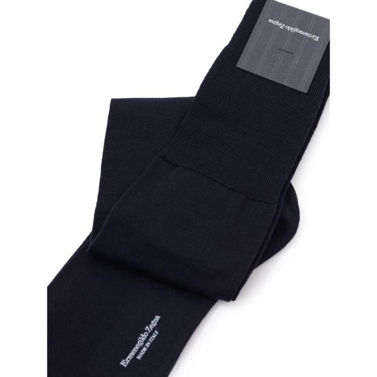  에르메네질도제냐 양말 ZE 8122673 NAVY - ERMENEGILDO ZEGNA