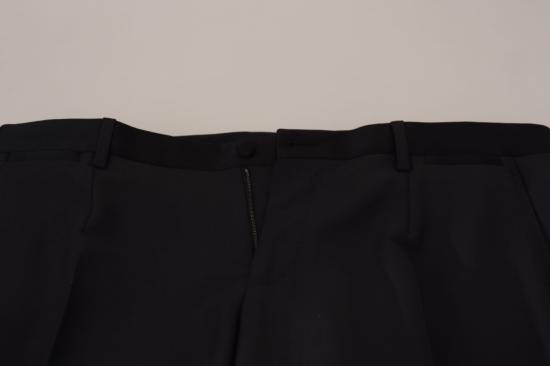  돌체앤가바나 스트레이트 팬츠 PAN74040 BLACK - DOLCE & GABBANA