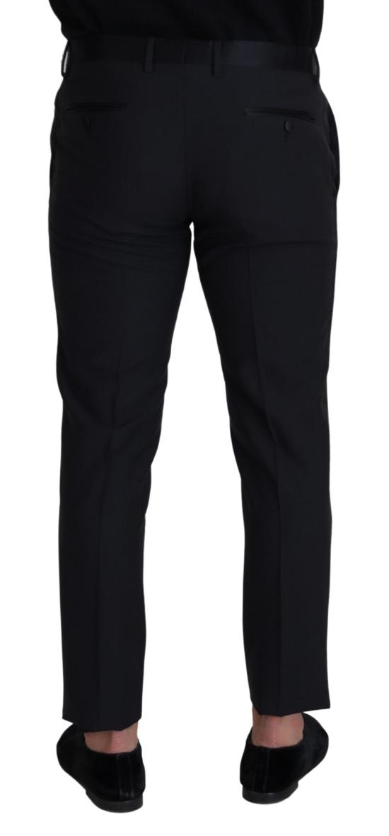 돌체앤가바나 스트레이트 팬츠 PAN74040 BLACK - DOLCE & GABBANA
