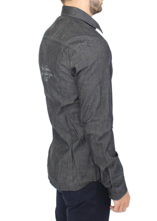  에르마노 설비노 긴팔 셔츠 SIG10132 GRAY - ERMANNO SCERVINO