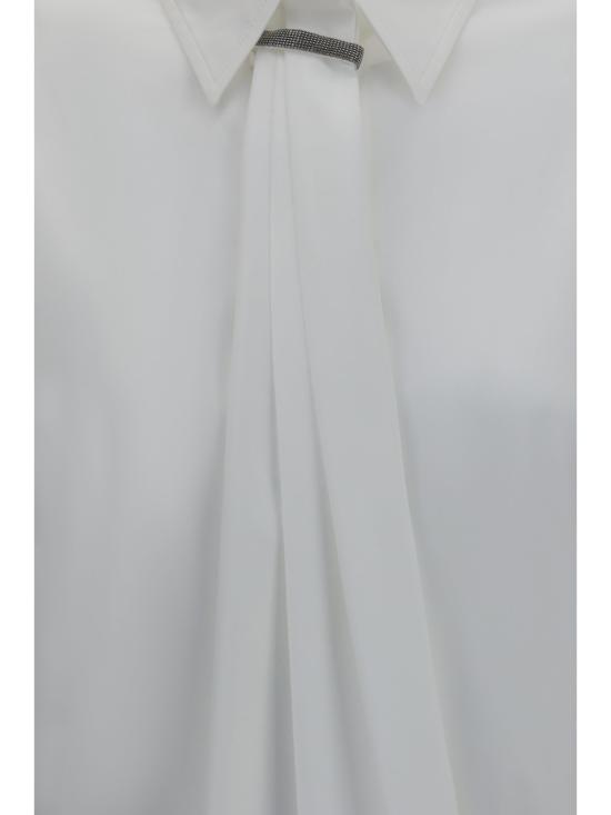 26FW 브루넬로 쿠치넬리 셔츠 MP091M2F06 C159 BIANCO - BRUNELLO CUCINELLI
