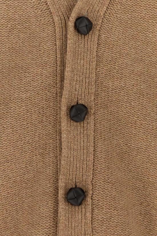 25FW 보테가베네타 가디건 835396V5LS0 2343 CARAMEL - BOTTEGA VENETA
