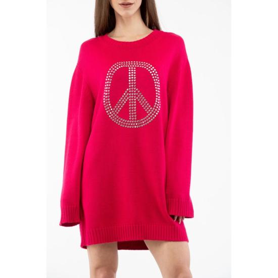  모스키노 스웨터 MO232K1A04858207BX PINK - MOSCHINO