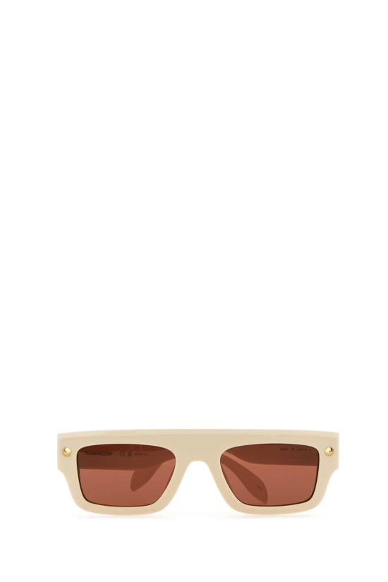  알렉산더 맥퀸 선글라스 760617J0749 9132 BEIGE - ALEXANDER MCQUEEN