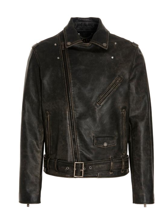 26FW 골든구스 바이커 자켓 GO267462BM BLACK - GOLDEN GOOSE