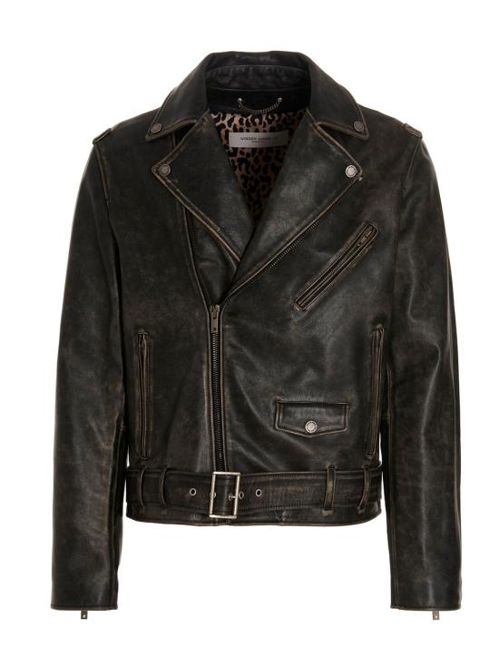 26FW 골든구스 바이커 자켓 GO267462BM BLACK