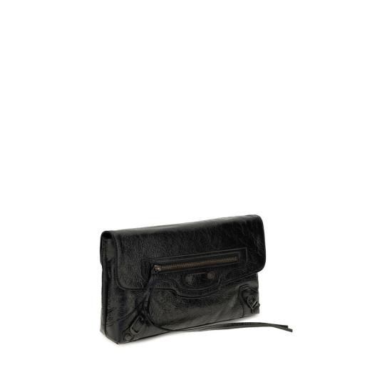 26FW 발렌시아가 클러치/파우치 BA8733862ABEK1000BB BLACK - BALENCIAGA