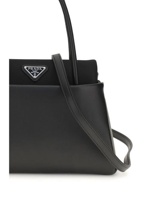 26FW 프라다 패시지 스몰 가죽 백 패시지 스몰 가죽 백 1BA501VOPO2G52 F0002 BLACK - PRADA