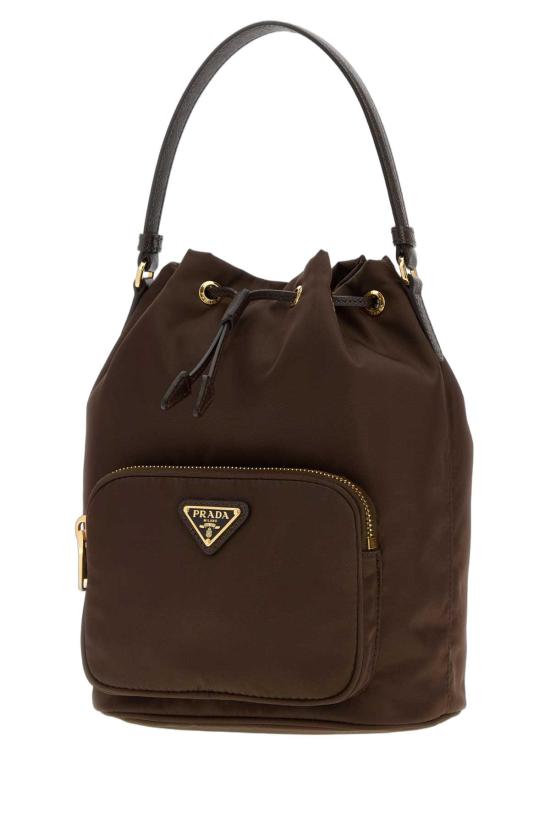 26FW 프라다 리에디션 1995 리나일론 듀엣 버킷백 1BH038VUOPRV44 F0038 BROWN - PRADA