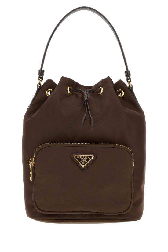 26FW 프라다 리에디션 1995 리나일론 듀엣 버킷백 1BH038VUOPRV44 F0038 BROWN
