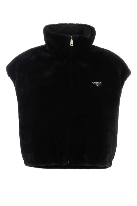 26SS 프라다 베스트 59492SOOO15VF F0002 BLACK