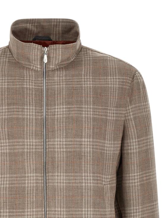 26SS 브루넬로 쿠치넬리 자켓 BR338374BM BROWN - BRUNELLO CUCINELLI