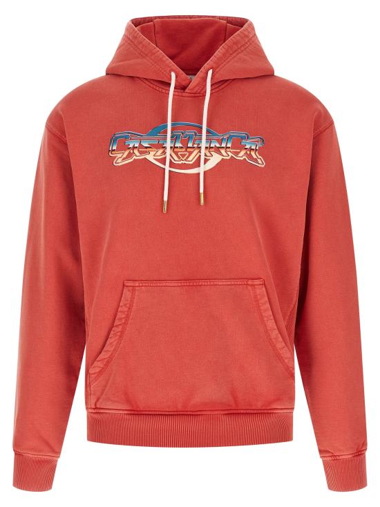 25FW 카사블랑카 후드 티셔츠 CA324278BM RED