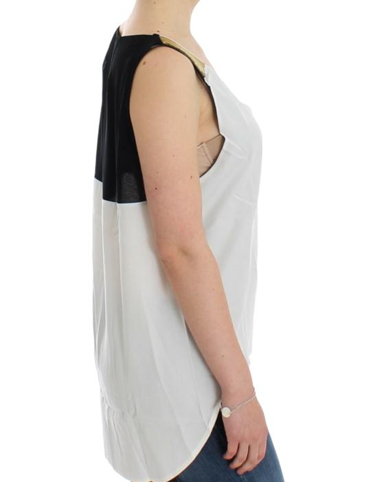  커스텀네셔널 민소매 티셔츠 SIG12533 WHITE - COSTUME NATIONAL