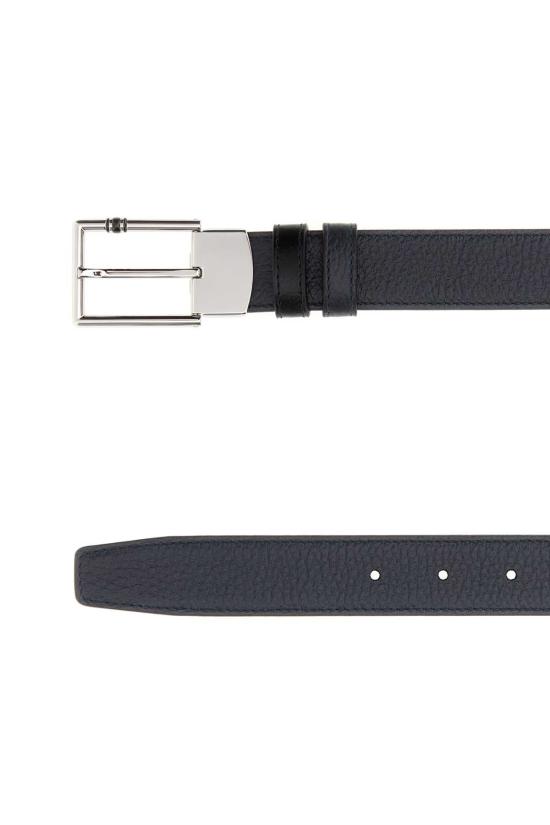 26SS 몽블랑 가죽 벨트 222199 000 BLACK - MONTBLANC