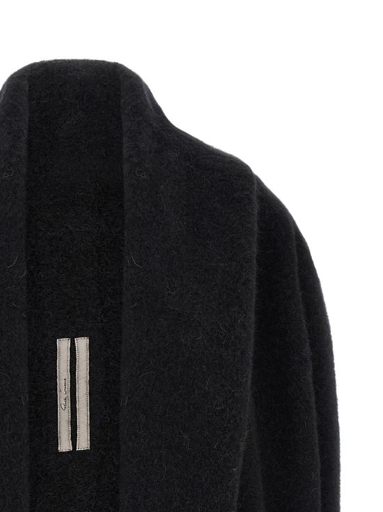 26FW 릭 오웬스 가디건 RI339729BM BLACK - RICK OWENS