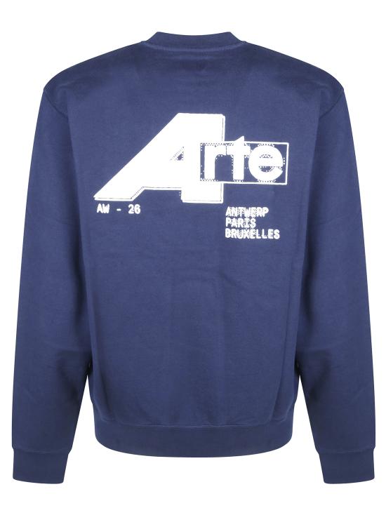 26FW 아르떼 앤트워프 스웨터 AW26142C 450 BLU - ARTE ANTWERP