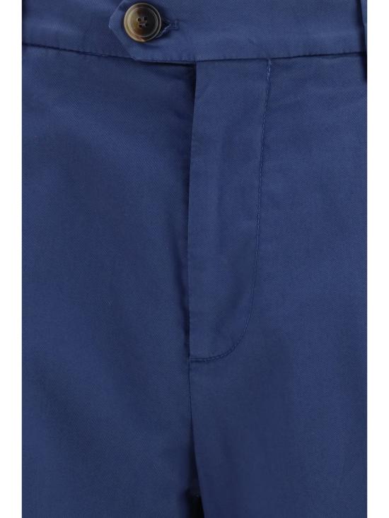 26SS 브루넬로 쿠치넬리 수트 팬츠 M289LE1450 C6049 BLUE - BRUNELLO CUCINELLI